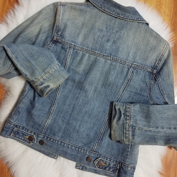 Abercrombie and fitch vintage denim jean jacket - Picture 3 of 5